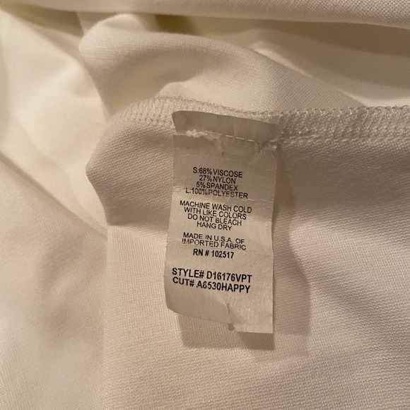 Soprano White Zipper Dress - Picture 6 of 6